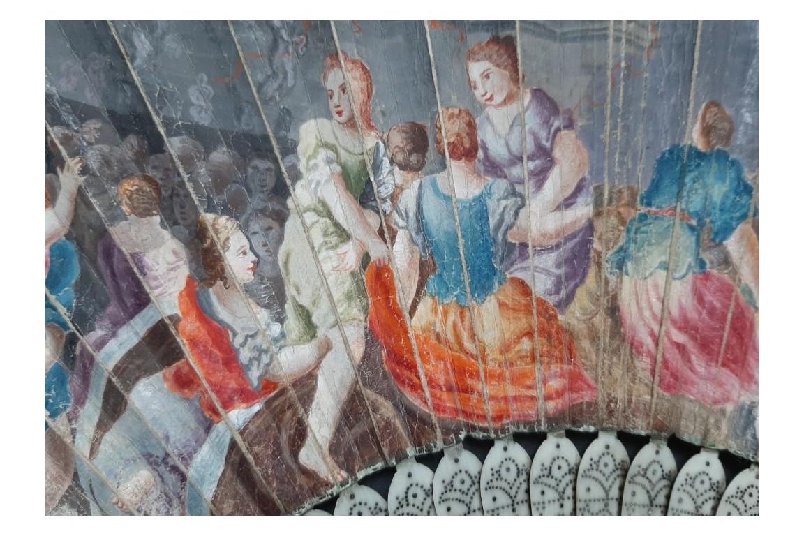 Girandola of the Castel Sant' Angelo, fan circa 1690-1700