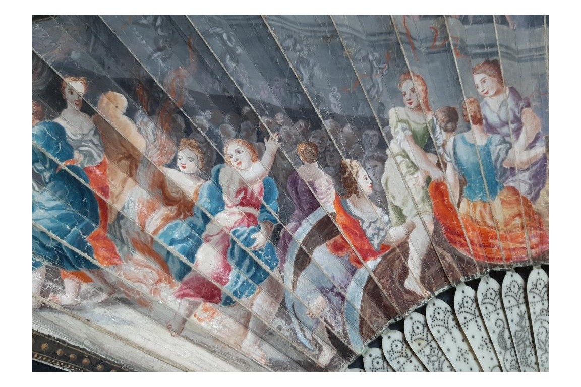 Girandola of the Castel Sant' Angelo, fan circa 1690-1700