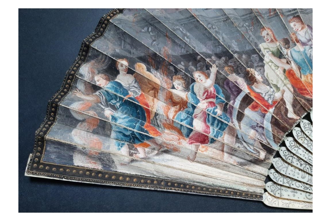 Girandola of the Castel Sant' Angelo, fan circa 1690-1700