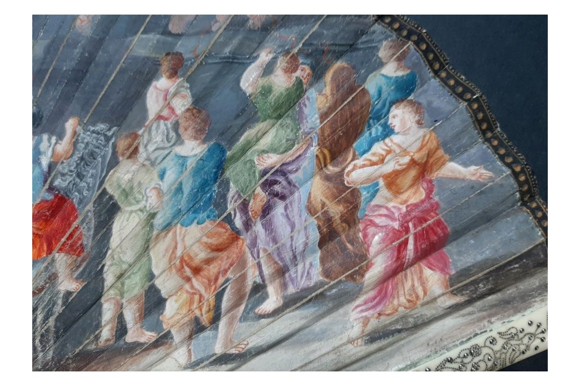 Girandola of the Castel Sant' Angelo, fan circa 1690-1700