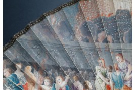 Girandola of the Castel Sant' Angelo, fan circa 1690-1700