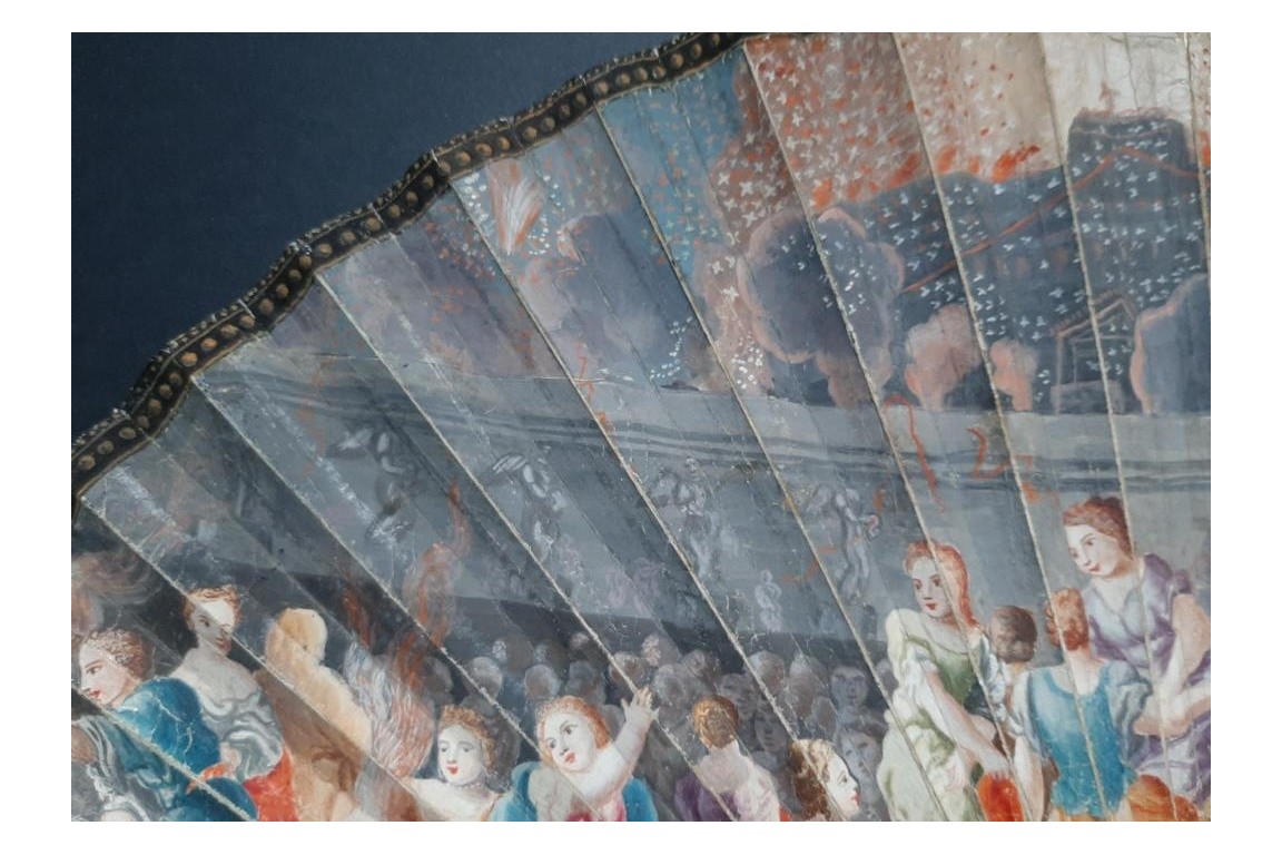 Girandola of the Castel Sant' Angelo, fan circa 1690-1700