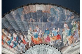 Girandola of the Castel Sant' Angelo, fan circa 1690-1700