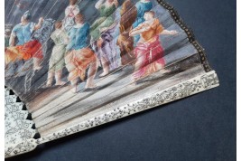 Girandola of the Castel Sant' Angelo, fan circa 1690-1700