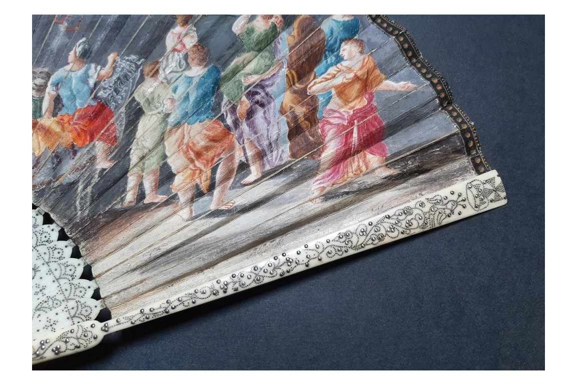 Girandola of the Castel Sant' Angelo, fan circa 1690-1700
