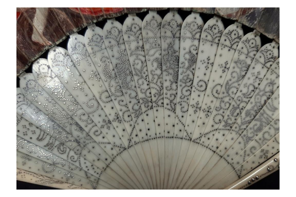 Girandola of the Castel Sant' Angelo, fan circa 1690-1700