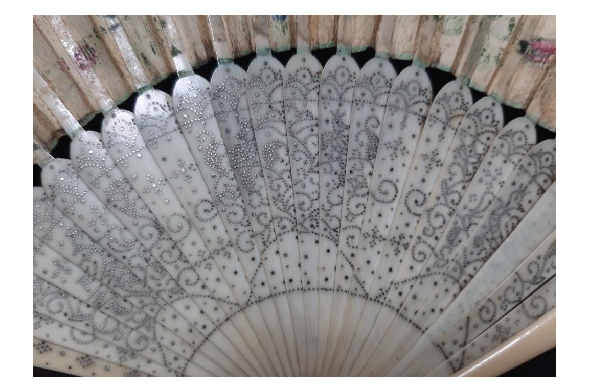 Girandola of the Castel Sant' Angelo, fan circa 1690-1700