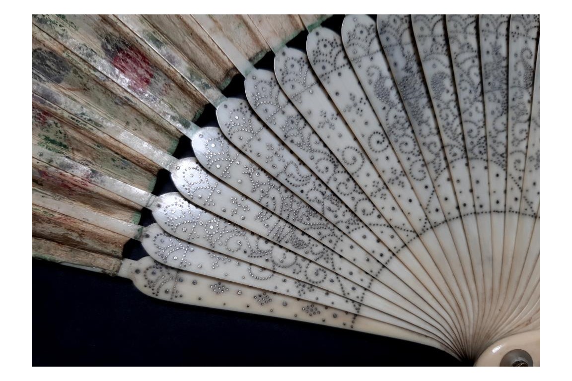 Girandola of the Castel Sant' Angelo, fan circa 1690-1700