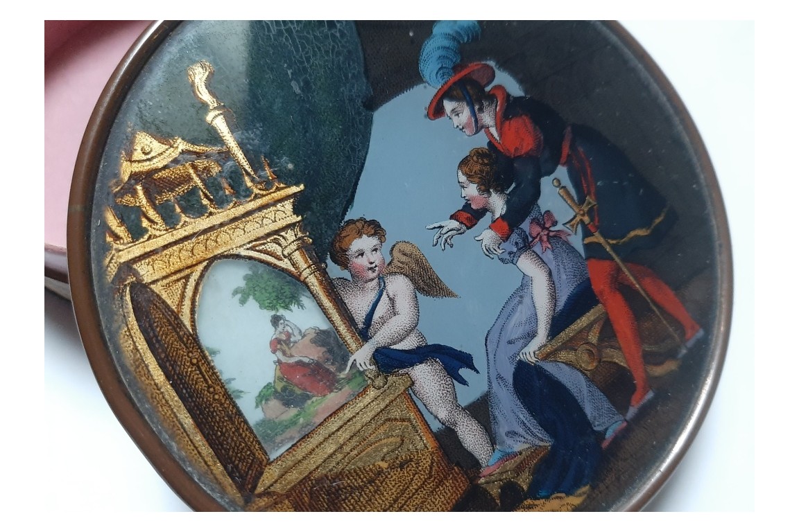 The stages of love, system box from the Schwab family, circa 1835