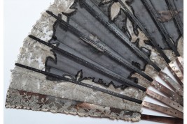 Les cupidons d'Aubert, éventail vers 1885-95