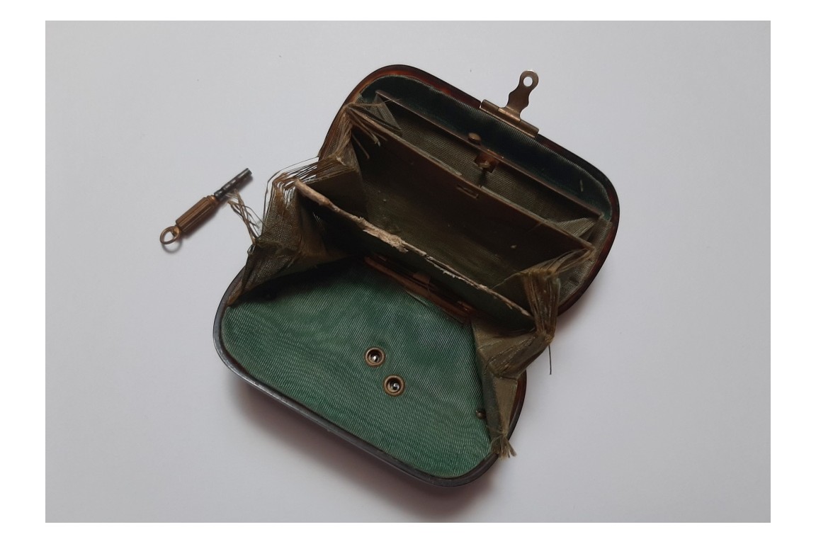 Purse and watch, 19th century
