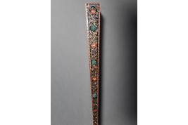 Précieuse galanterie, éventail d'époque Charles X