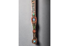 Precious gallantry, French fan, period Charles X