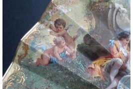 To the rhythm of love, fan by Donzel around 1865-70