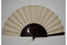 Just married, fan by Donzel, circa 1880