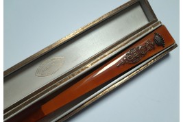 Les roses de la Comtesse, éventail de Billotey et Duvelleroy, vers 1880-90