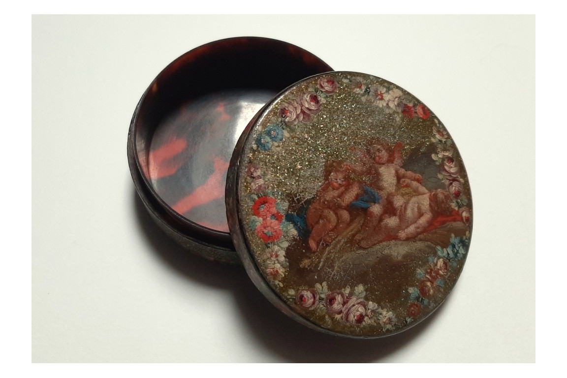 Angels, snuffbox, 18th century