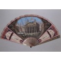 Pantheon, Roma, Grand Tour fan circa 1800-1810