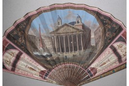Le Panthéon d'Agrippa, éventail du Grand Tour vers 1800-1810