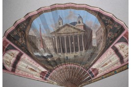 Pantheon, Roma, Grand Tour fan circa 1800-1810