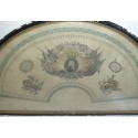 Glory to Ferdinand VII, King of Spain, fan leaf circa 1810