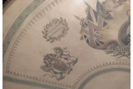 Glory to Ferdinand VII, King of Spain, fan leaf circa 1810