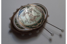 Needle and pins case, 19th century