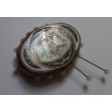 Needle and pins case, 19th century