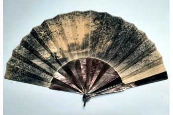Riou's tribute, fan circa 1880