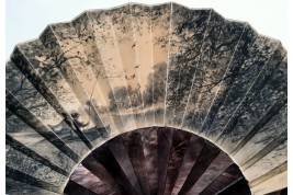 Riou's tribute, fan circa 1880