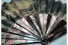 Riou's tribute, fan circa 1880