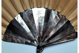 Riou's tribute, fan circa 1880