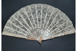 French Marquis' wedding, fan circa 1898