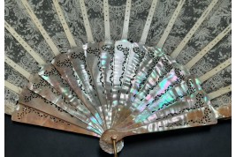 French Marquis' wedding, fan circa 1898