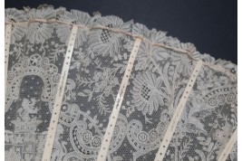 French Marquis' wedding, fan circa 1898