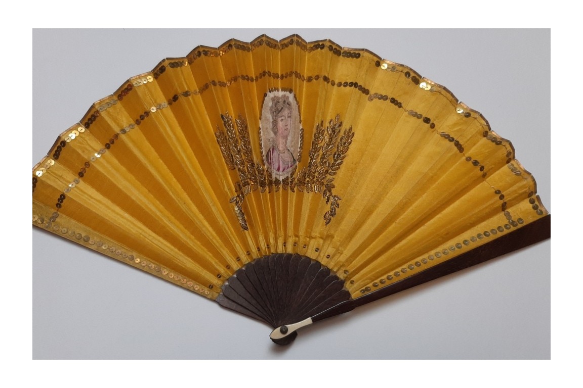 Marie-Thérèse, Duchess of Angouleme, fan circa 1800-1815