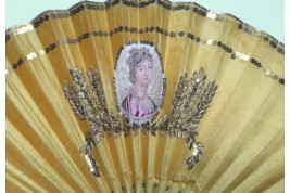 Marie-Thérèse, Duchess of Angouleme, fan circa 1800-1815