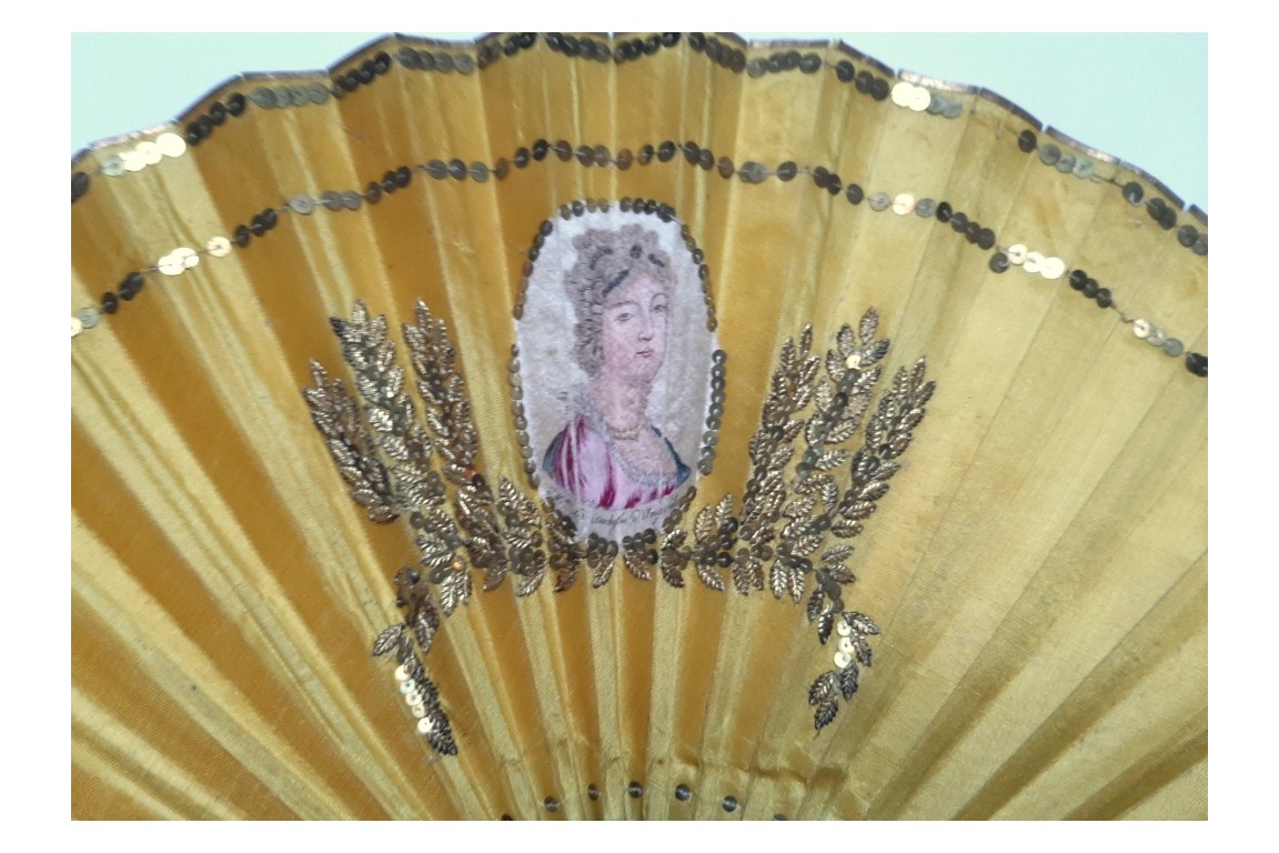 Marie-Thérèse, Duchess of Angouleme, fan circa 1800-1815