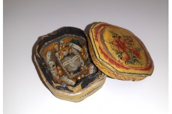 Reliquary and bergamote box, 18th century