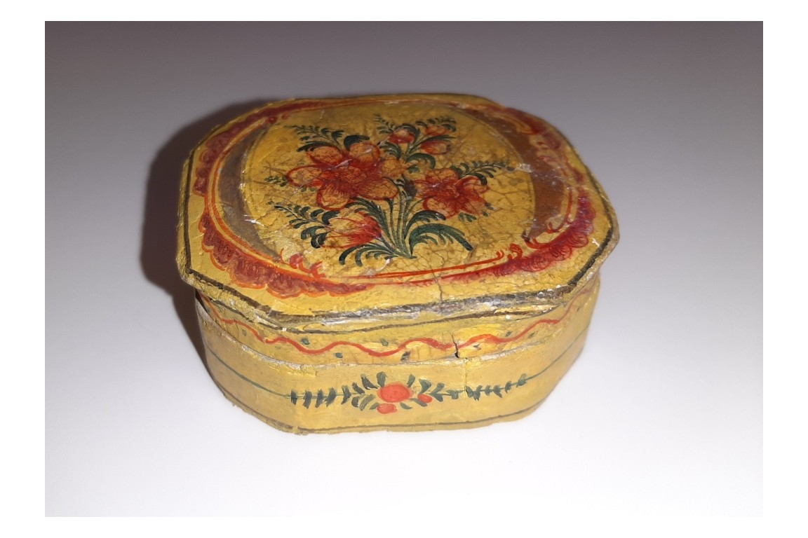 Reliquary and bergamote box, 18th century
