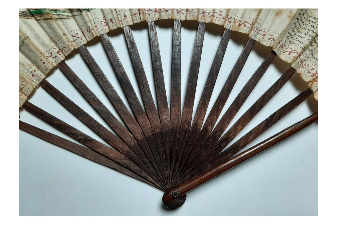 France, the king, Necker and the convocation of the States General of April 27, 1789, revolutionary fan