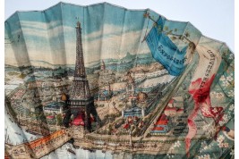 L'exposition Universelle à Paris, éventail de 1889