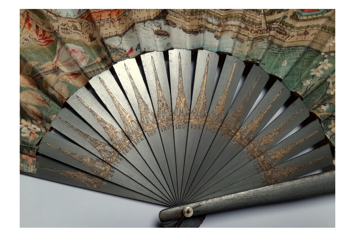 Exposition Universelle of 1889, commemorative fan