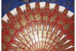 Souvenir of the Pearl River,  Chinese fan, 19th century