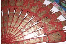 Souvenir of the Pearl River,  Chinese fan, 19th century