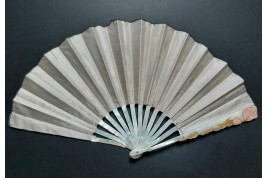 Parrow tulips, fan by Lucien Darpy circa 1901-1902