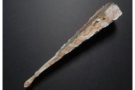 Parrow tulips, fan by Lucien Darpy circa 1901-1902
