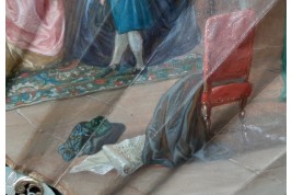 Justice triumphs, fan by Alexandre circa 1860-70