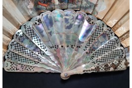 Justice triumphs, fan by Alexandre circa 1860-70