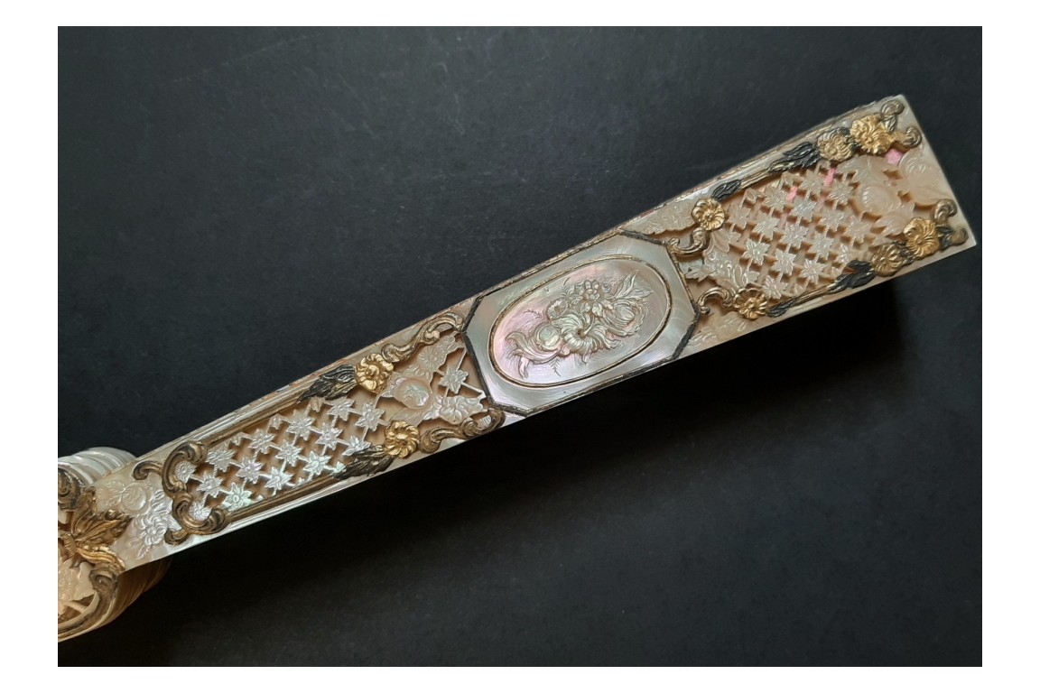 Justice triumphs, fan by Alexandre circa 1860-70